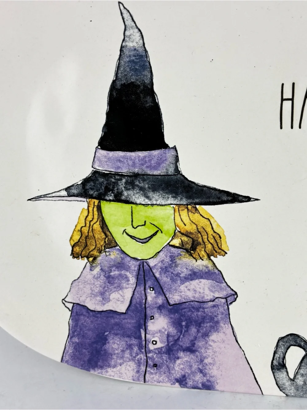 Rae Dunn Happy Halloween Witches Brew Platter